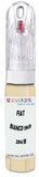 10ml–30ml touch-up kit for Fiat Punto chips and scratches, precise colour match to Bianco 1949 204/B
