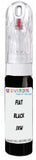 10ml–30ml touch-up kit for Fiat 500 chips and scratches, precise colour match to Black Jxw
