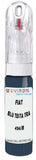 10ml–30ml touch-up kit for Fiat Seicento chips and scratches, precise colour match to Blu Testa Tra Le Nuvole 454/B