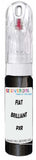 10ml–30ml touch-up kit for Fiat Freemont chips and scratches, precise colour match to Brilliant Black Metallic Pxr