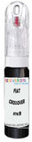 10ml–30ml touch-up kit for Fiat Palio chips and scratches, precise colour match to Crossover Black Metallic 876/B
