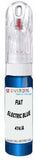10ml–30ml touch-up kit for Fiat Punto chips and scratches, precise colour match to Electric Blue Metallic 474/A