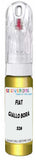 10ml–30ml touch-up kit for Fiat Strada chips and scratches, precise colour match to Giallo Bora Metallic 526