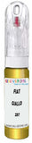 10ml–30ml touch-up kit for Fiat Punto chips and scratches, precise colour match to Giallo Exploit Metallic 237