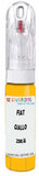 10ml–30ml touch-up kit for Fiat Nuova Punto chips and scratches, precise colour match to Giallo Ginestra 258/A
