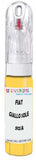 10ml–30ml touch-up kit for Fiat Seicento chips and scratches, precise colour match to Giallo Sole 512/A