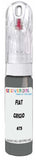 10ml–30ml touch-up kit for Fiat 1100 R chips and scratches, precise colour match to Grigio Acciaio 675