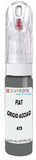10ml–30ml touch-up kit for Fiat 500 Giardiniera chips and scratches, precise colour match to Grigio Acciao 675