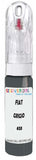 10ml–30ml touch-up kit for Fiat Punto chips and scratches, precise colour match to Grigio Carbon Metallic 653