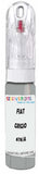10ml–30ml touch-up kit for Fiat 500 chips and scratches, precise colour match to Grigio Cortina 676/A