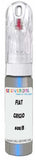10ml–30ml touch-up kit for Fiat 500 chips and scratches, precise colour match to Grigio Lunare Pearl 608/B