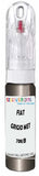 10ml–30ml touch-up kit for Fiat 595 Abarth chips and scratches, precise colour match to Grigio Met Opaco 708/B