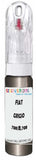 10ml–30ml touch-up kit for Fiat 500 C chips and scratches, precise colour match to Grigio Metallic Opaco 708/B,708