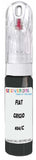10ml–30ml touch-up kit for Fiat Punto chips and scratches, precise colour match to Grigio Pessimo Umore Metallic 634/C