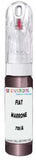 10ml–30ml touch-up kit for Fiat 500 chips and scratches, precise colour match to Marrone Diesel Metallic 713/A