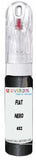 10ml–30ml touch-up kit for Fiat Punto chips and scratches, precise colour match to Nero Coscienza Sporca Metallic 632