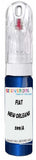 10ml–30ml touch-up kit for Fiat 500 chips and scratches, precise colour match to New Orleans Blue Metallic 599/A