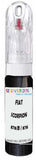 10ml–30ml touch-up kit for Fiat 695 Abarth chips and scratches, precise colour match to Scorpion Black 876/B / 876