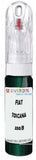 10ml–30ml touch-up kit for Fiat 500 X chips and scratches, precise colour match to Toscana Green Pearl 330/B