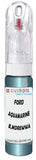 10ml–30ml touch-up kit for Ford Focus chips and scratches, precise colour match to Aquamarine Frost Metallic B,Mdrewwa