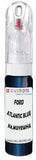 10ml–30ml touch-up kit for Ford Mustang chips and scratches, precise colour match to Atlantic Blue Pearl K6,Muyewha