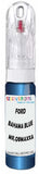 10ml–30ml touch-up kit for Ford Cargo Truck chips and scratches, precise colour match to Bahama Blue Mr,Qbmaxxa