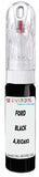 10ml–30ml touch-up kit for Ford Orion chips and scratches, precise colour match to Black A,Xsc632