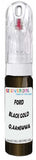 10ml–30ml touch-up kit for Ford Fiesta chips and scratches, precise colour match to Black Gold Metallic Q,Aa9Ewwa