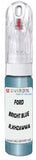 10ml–30ml touch-up kit for Ford Fiesta chips and scratches, precise colour match to Bright Blue R,Khzawwa
