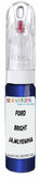 10ml–30ml touch-up kit for Ford Bronco chips and scratches, precise colour match to Bright Sapphire Pearl Ja,Mlyewha