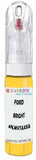 10ml–30ml touch-up kit for Ford Pinto chips and scratches, precise colour match to Bright Yellow 6N,Mvtaxxa