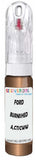 10ml–30ml touch-up kit for Ford Focus chips and scratches, precise colour match to Burnished Glow Metallic A,Ctscww