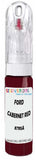 10ml–30ml touch-up kit for Ford Fiesta chips and scratches, precise colour match to Cabernet Red 8795A
