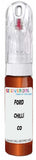 10ml–30ml touch-up kit for Ford Australia Fiesta chips and scratches, precise colour match to Chilli Orange Pearl Co