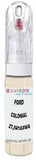 10ml–30ml touch-up kit for Ford F-Series chips and scratches, precise colour match to Colonial White Zt,Jw7Axwa