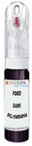 10ml–30ml touch-up kit for Ford Fusion chips and scratches, precise colour match to Dark Amethyst Metallic Pg,7Jwewha