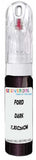 10ml–30ml touch-up kit for Ford Fiesta chips and scratches, precise colour match to Dark Aubergine Mica 7,Xsc24Cm