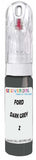 10ml–30ml touch-up kit for Ford Thunderbird chips and scratches, precise colour match to Dark Grey Metallic Z