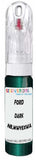 10ml–30ml touch-up kit for Ford F-Series chips and scratches, precise colour match to Dark Tourmaline Pearl Nb,Mwyexwa