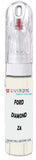 10ml–30ml touch-up kit for Ford Ecosport chips and scratches, precise colour match to Diamond White Za
