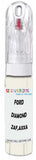 10ml–30ml touch-up kit for Ford Cargo Truck chips and scratches, precise colour match to Diamond White Zaf,Axxa