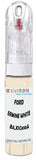 10ml–30ml touch-up kit for Ford Transit chips and scratches, precise colour match to Ermine White Ba,Xsc610A