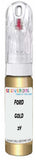 10ml–30ml touch-up kit for Ford Fairmont chips and scratches, precise colour match to Gold 2Y