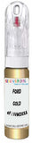 10ml–30ml touch-up kit for Ford Galaxie 500 chips and scratches, precise colour match to Gold Metallic 6F / Svmdxxa