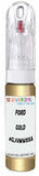 10ml–30ml touch-up kit for Ford Thunderbird chips and scratches, precise colour match to Gold Metallic 6G,Svmwxxa