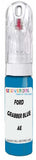 10ml–30ml touch-up kit for Ford Mustang Mach-E chips and scratches, precise colour match to Grabber Blue Metallic Ae