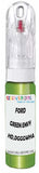 10ml–30ml touch-up kit for Ford Fiesta chips and scratches, precise colour match to Green Envy Metallic Hd,Dgggwha