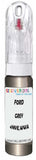 10ml–30ml touch-up kit for Ford Thunderbird chips and scratches, precise colour match to Grey Metallic 4Nve,Wwa