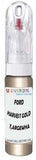 10ml–30ml touch-up kit for Ford Mondeo chips and scratches, precise colour match to Harvest Gold Metallic T,Argewha
