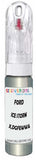 10ml–30ml touch-up kit for Ford Focus chips and scratches, precise colour match to Ice Storm Metallic X,Dgfewwa